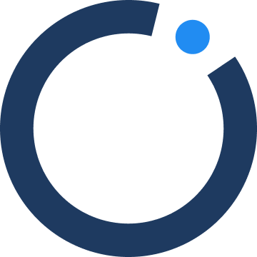 Cirtiq ring mark, navy on light